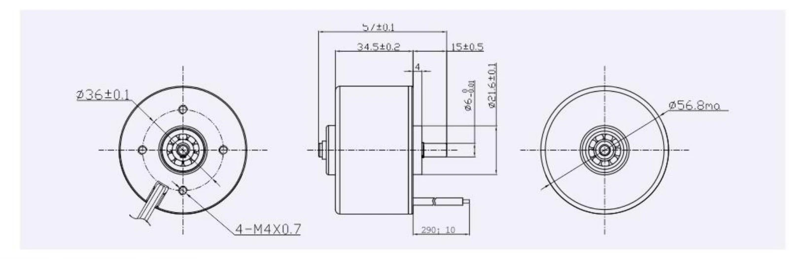 5735 Motor outline