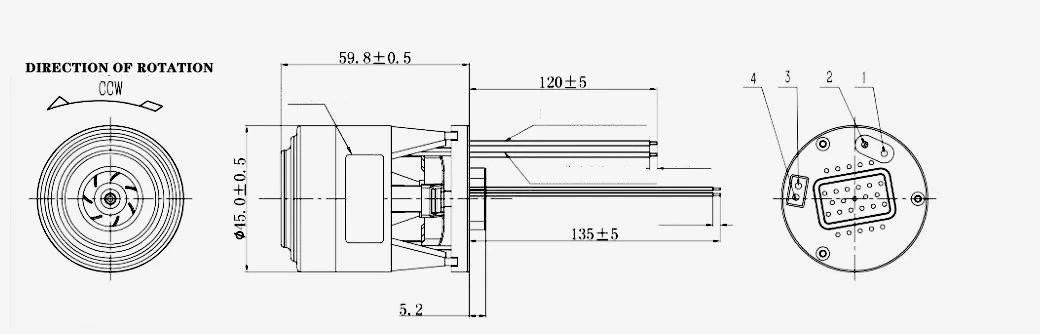 45mm motor outline 45mm motor outline