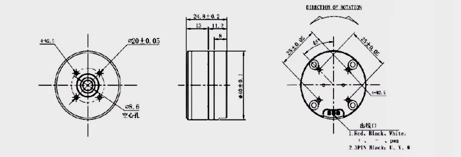 3035 motor outline