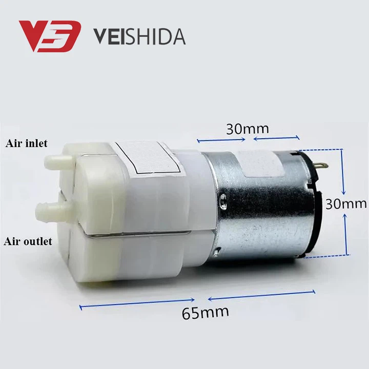 Low Noise 12V 24V Mini Aroma Diffuser DC Vacuum Air Pump